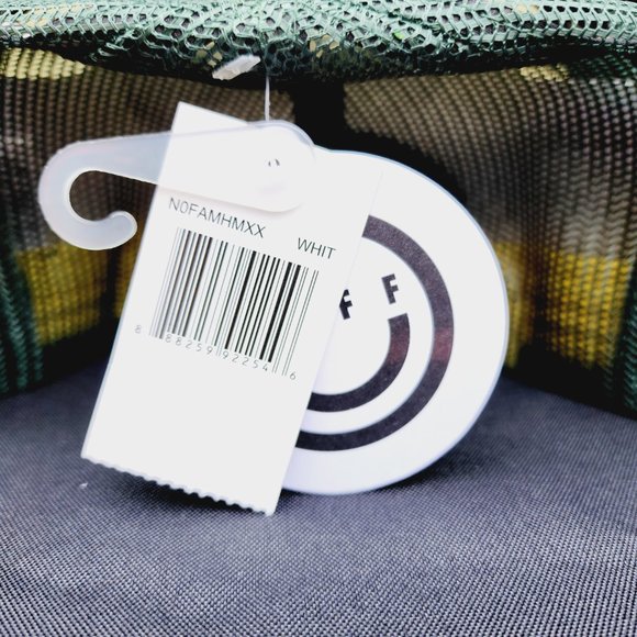 NEFF "Get Lost" Snapback & Meshback Trucker Hat Yellow &Green NWT - Picture 7 of 7